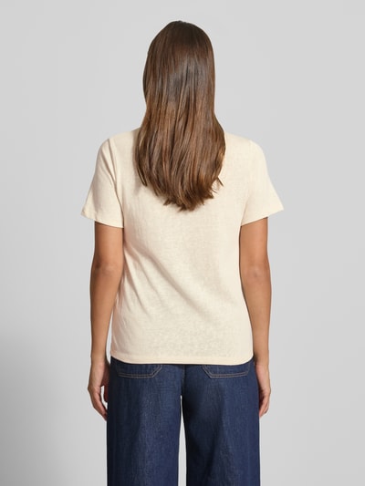 COMMA T-Shirt mit Motiv-Print Offwhite 5