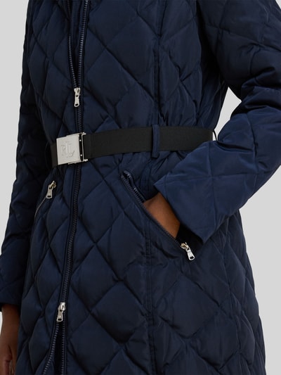 Lauren Ralph Lauren Steppmantel mit abnehmbarem Taillengürtel Dunkelblau 6