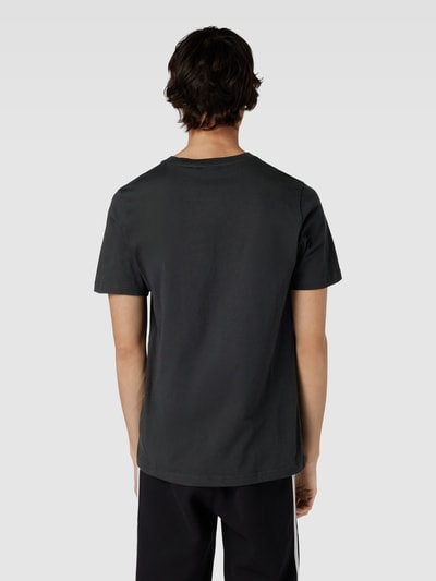 adidas Originals T-shirt z detalem z logo Czarny 5