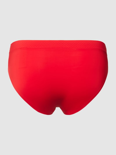 Calvin Klein Underwear Bikinibroekje met labelprint, model 'Infinite Flex' Rood - 3