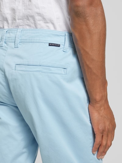 Tom Tailor Slim Fit Chino-Shorts mit Eingrifftaschen Hellblau 3