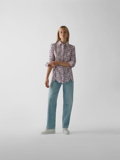 Paco Rabanne Longbluse mit floralem Muster MULTI STYLEBOP 1