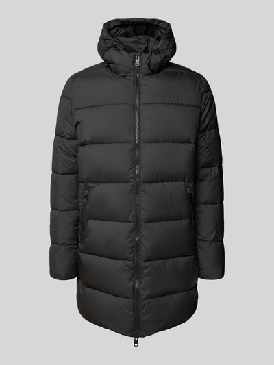 ECOALF Steppjacke mit Zweiwege-Reißverschluss Modell 'VINTAGE' Black 2