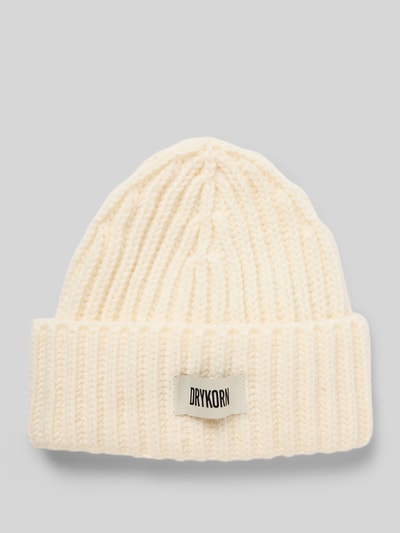 Drykorn Beanie mit Alpaka-Anteil Modell 'EANI' Offwhite 1