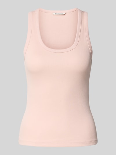 Tom Tailor Denim Slim Fit Tank Top aus Baumwoll-Mix Rosa 2