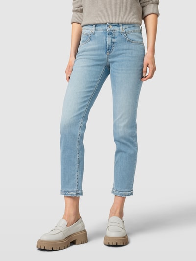 Cambio Jeans in 5-pocketmodel, model 'PINA' Lichtblauw - 4