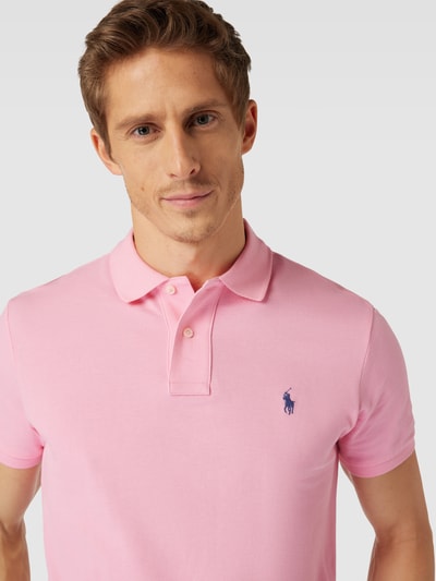 Polo Ralph Lauren Koszulka polo z wyhaftowanym logo Różowy 3