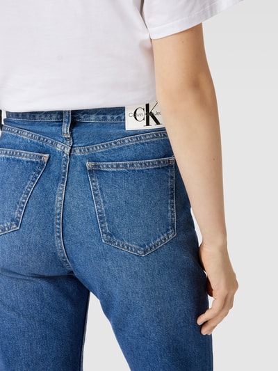 Calvin Klein Jeans Jeansy z poszerzaną nogawką z bawełny model ‘AUTHENTIC BOOTCUT’ Jeansowy niebieski 3