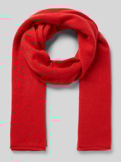 Christian Berg Woman Kaschmirschal in Strick-Optik Rot 1