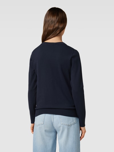 Tommy Hilfiger Strickpullover mit V-Ausschnitt Marine 5