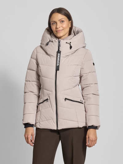 khujo Steppjacke mit Kapuze Beige 4