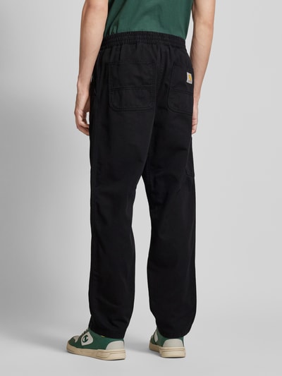 Carhartt Work In Progress Broek met steekzakken, model 'FLINT' Zwart - 5