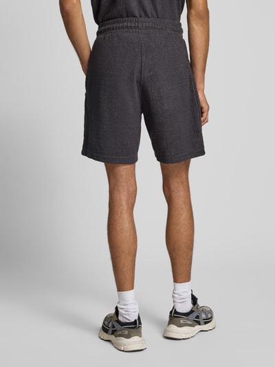 Redefined Rebel Sweatshorts mit Reißverschlusstaschen Modell 'ROBIN' Anthrazit 5