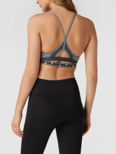 ADIDAS SPORTSWEAR Bralette met labelstrepen Lichtgrijs - 4