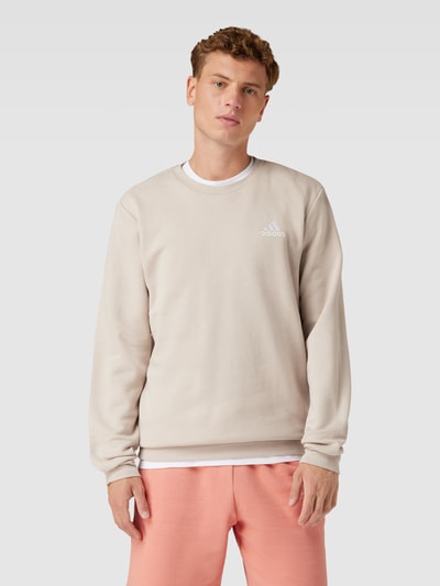 ADIDAS SPORTSWEAR Sweatshirt mit Rundhalsausschnitt Modell 'FEELCOZY' Beige 4