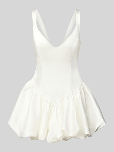 Bardot Sukienka koktajlowa z dekoltem w serek model ‘ORIA’ Złamany biały 2