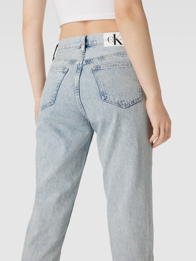 Calvin Klein Jeans Jeansy o kroju mom fit z 5 kieszeniami Jasnoniebieski 3