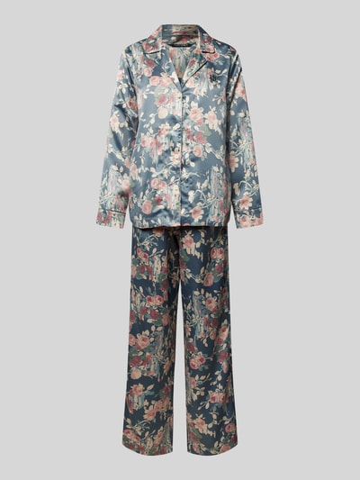 Lauren Ralph Lauren Pyjama met reverskraag Groen - 1