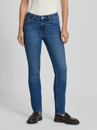 Tommy Hilfiger Jeansy o kroju slim fit z mieszanki bawełny Błękitny melanż 4