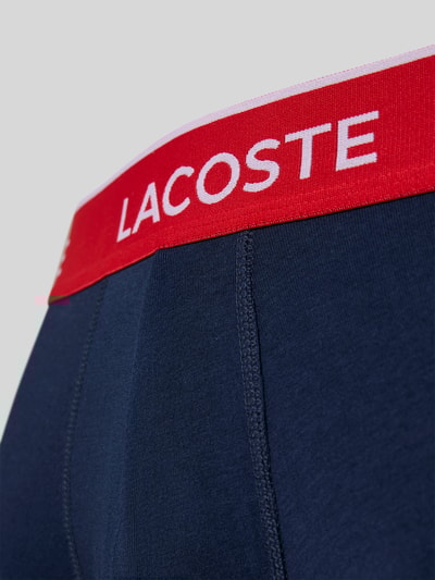 Lacoste Boxershort van katoenmix in set van 3 Rood - 2