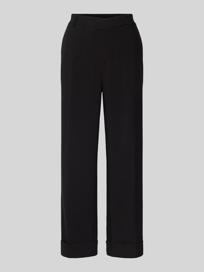 OPUS Regular Fit Hose mit Viskose-Anteil Black 2