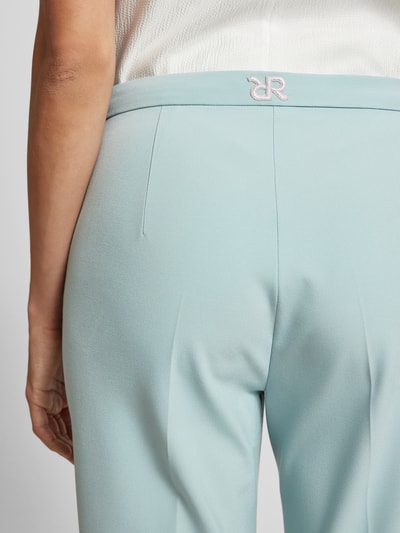 Raffaello Rossi Stoffen broek met verkorte pasvorm, model 'DORO' Mintgroen - 3