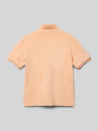 Lacoste Poloshirt mit Label-Detail Apricot 3