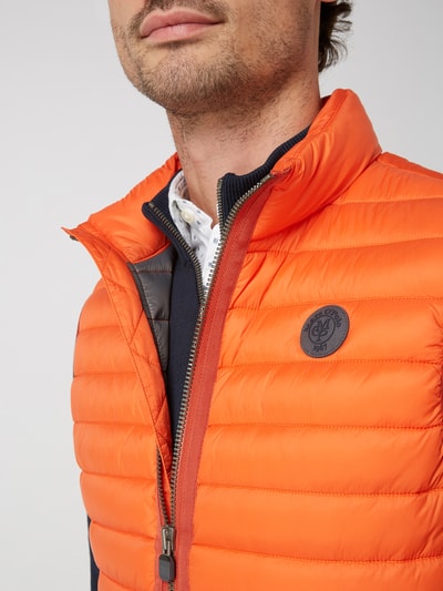 Marc O'Polo Bodywarmer met opstaande kraag - gewatteerd Oranje - 3