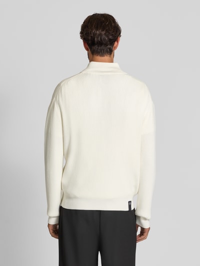 ARMANI EXCHANGE Kurtka z dzianiny ze stójką Biały 5