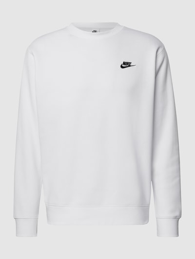 Nike Bluza z wyhaftowanym logo Biały 2