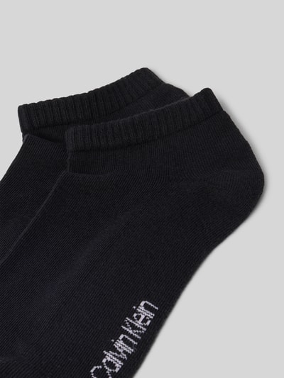 Calvin Klein Jeans Sneakersocken mit Logo-Stitching im 2er-Pack Black 2