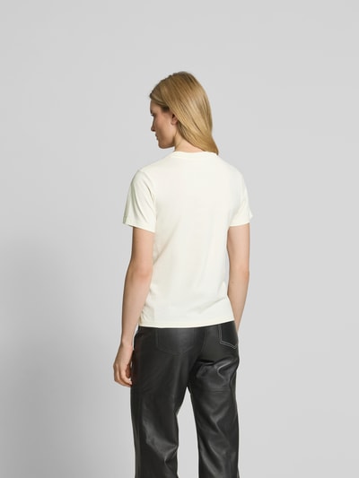 Closed T-Shirt aus reiner Baumwolle Ecru 5