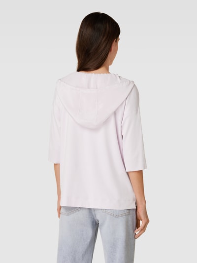 Marc Cain Blouse met capuchon en tunnelkoord Lichtroze - 5