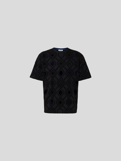 Kochè T-Shirt mit Cut Outs Black 2