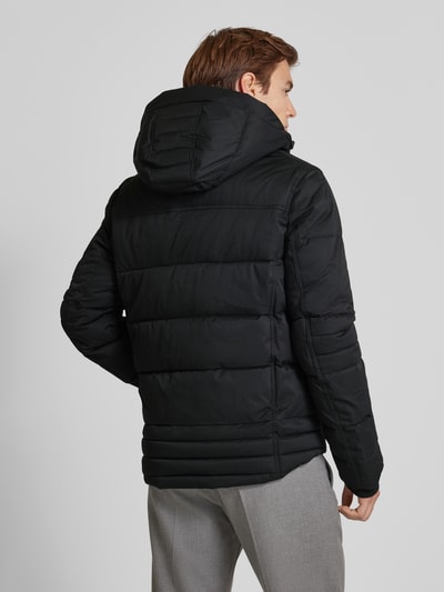 Tom Tailor Regular Fit Steppjacke mit abnehmbarer Kapuze Black 5