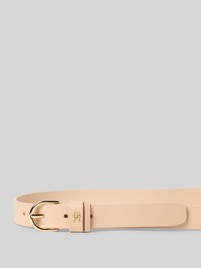 Tommy Hilfiger Pasek ze skóry naturalnej Złamany biały 2