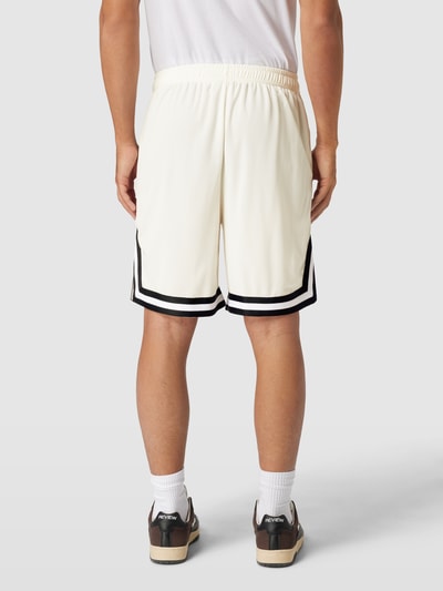 KARL KANI Korte broek met contraststrepen Offwhite - 5