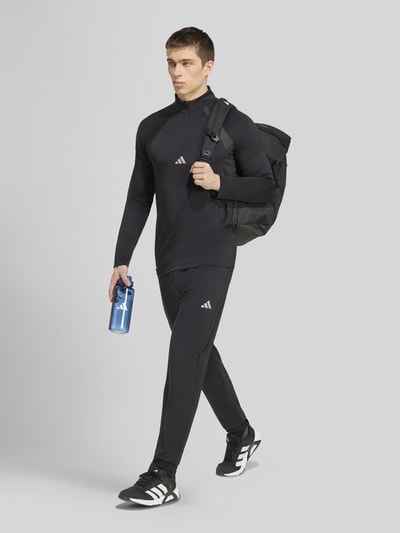 adidas Training bluzka z długim rękawem Sport o kroju slim fit z nadruk z logo model 'TECH' Czarny 5