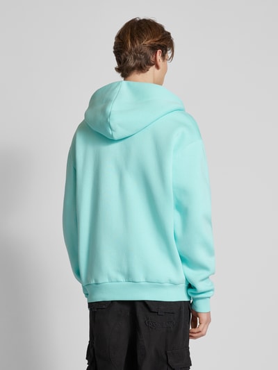 REVIEW Basic sweatjack Turquoise - 5