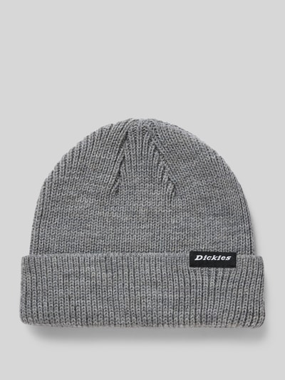 Dickies Czapka beanie z detalem z logo Jasnoszary melanż 1