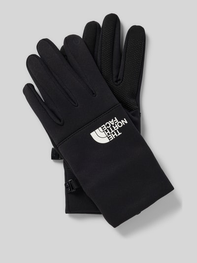 The North Face Handschoenen met labelprint, model 'ETIP' Zwart - 1