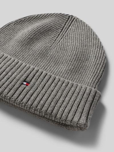 Tommy Hilfiger Muts en sjaal in een set van een mix van katoen en kasjmier met cadeaubox Lichtgrijs gemêleerd - 2