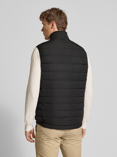 Christian Berg Men Steppweste mit Eingrifftaschen Black 5