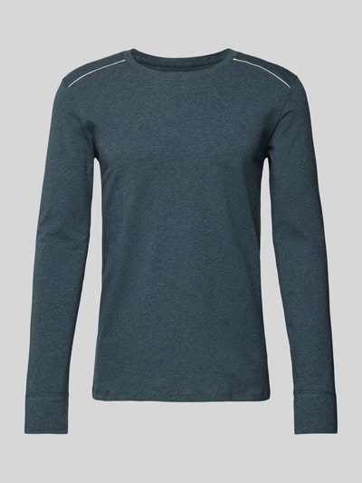 Schiesser Longsleeve mit Rundhalsausschnitt Jeansblau 1