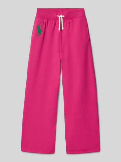 Polo Ralph Lauren Teens Regular Fit Sweathose aus Baumwoll-Mix Pink 1