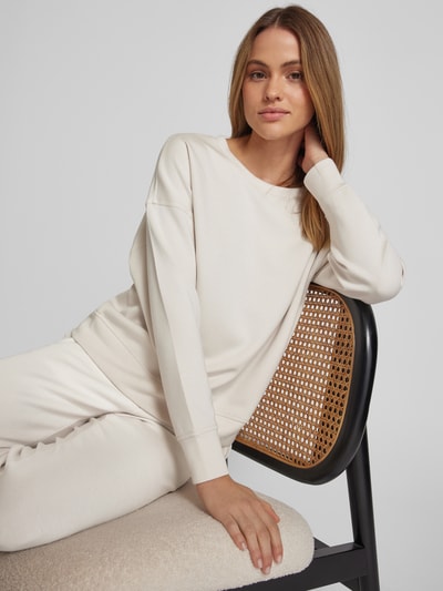 Christian Berg Woman Sweatshirt met ronde hals Ecru - 3