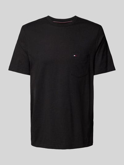 Tommy Hilfiger Regular Fit T-Shirt aus reiner Baumwolle Black 2
