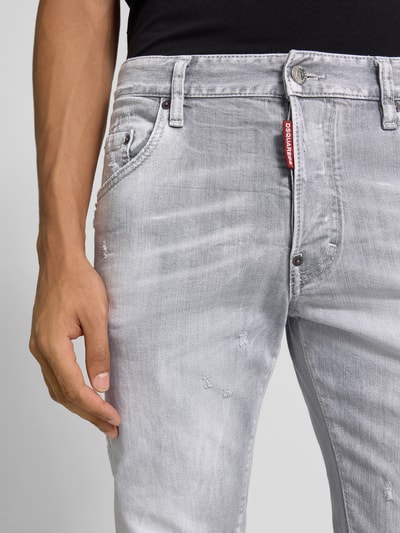 Dsquared2 Jeans im Used-Look Hellgrau 3