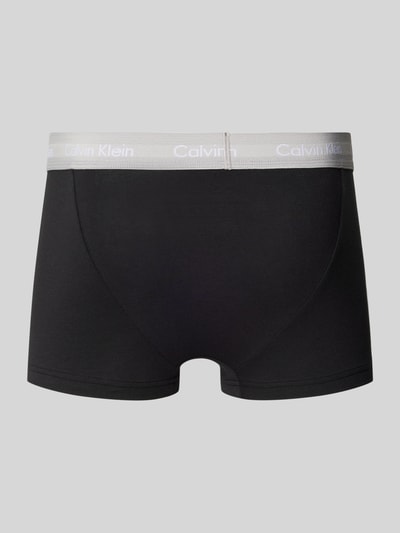 Calvin Klein Underwear Obcisłe bokserki z paskiem z logo w zestawie 3 szt. Czarny 3