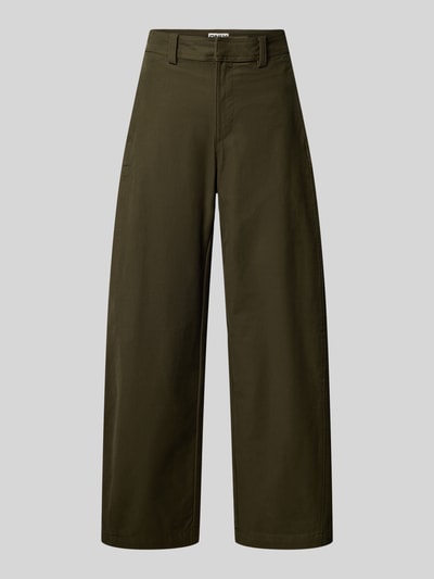 ONLY Jeansy o kroju barrel fit z dodatkiem bawełny model 'CLAIR' Oliwkowy 2